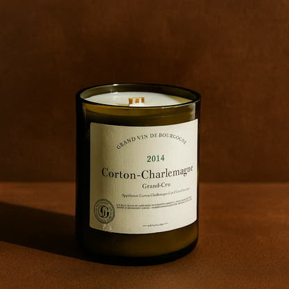 Custom Wine Bottle Candle